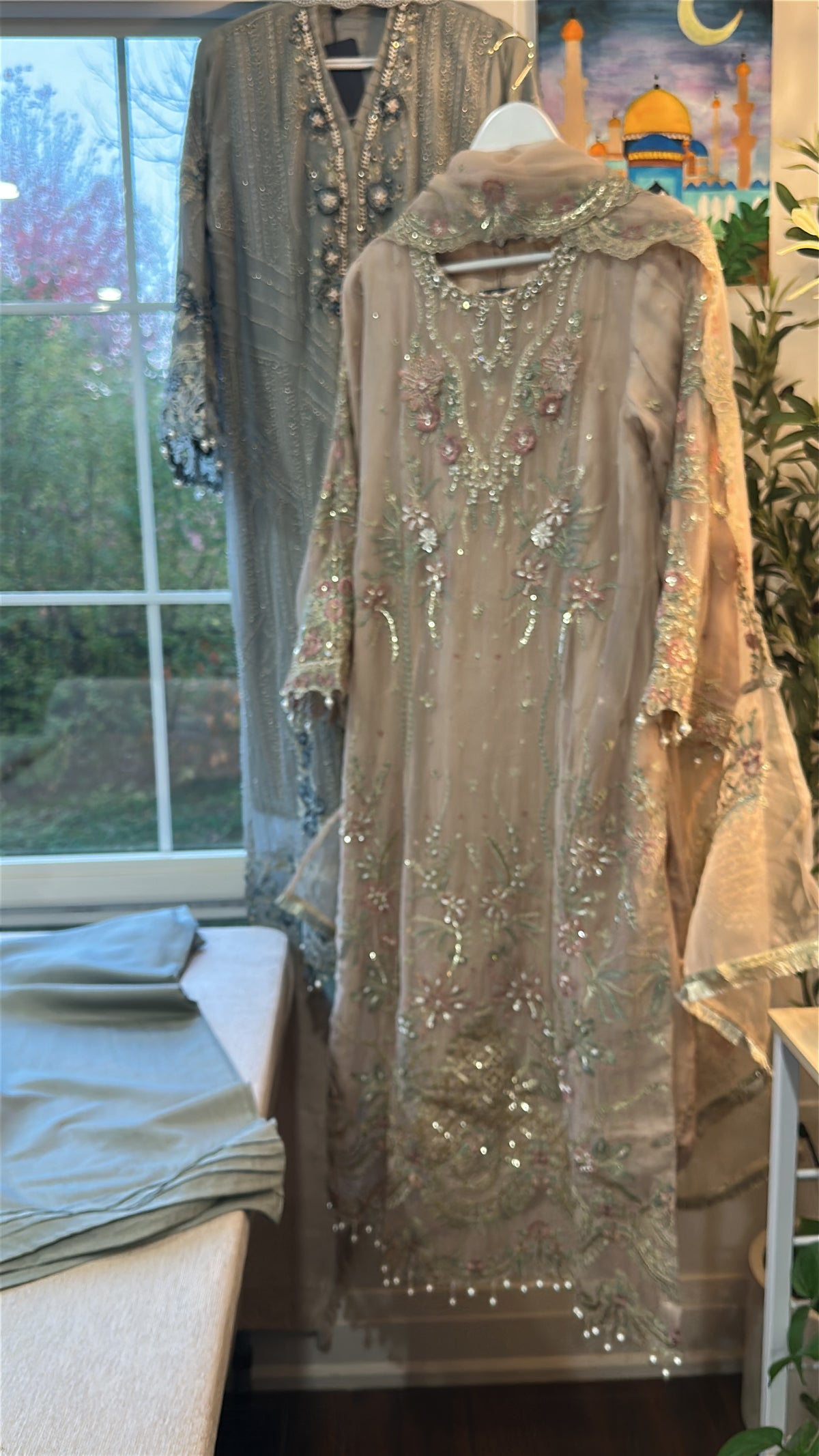 Gul Moti — Pearl Garden Chiffon 3-Piece Set