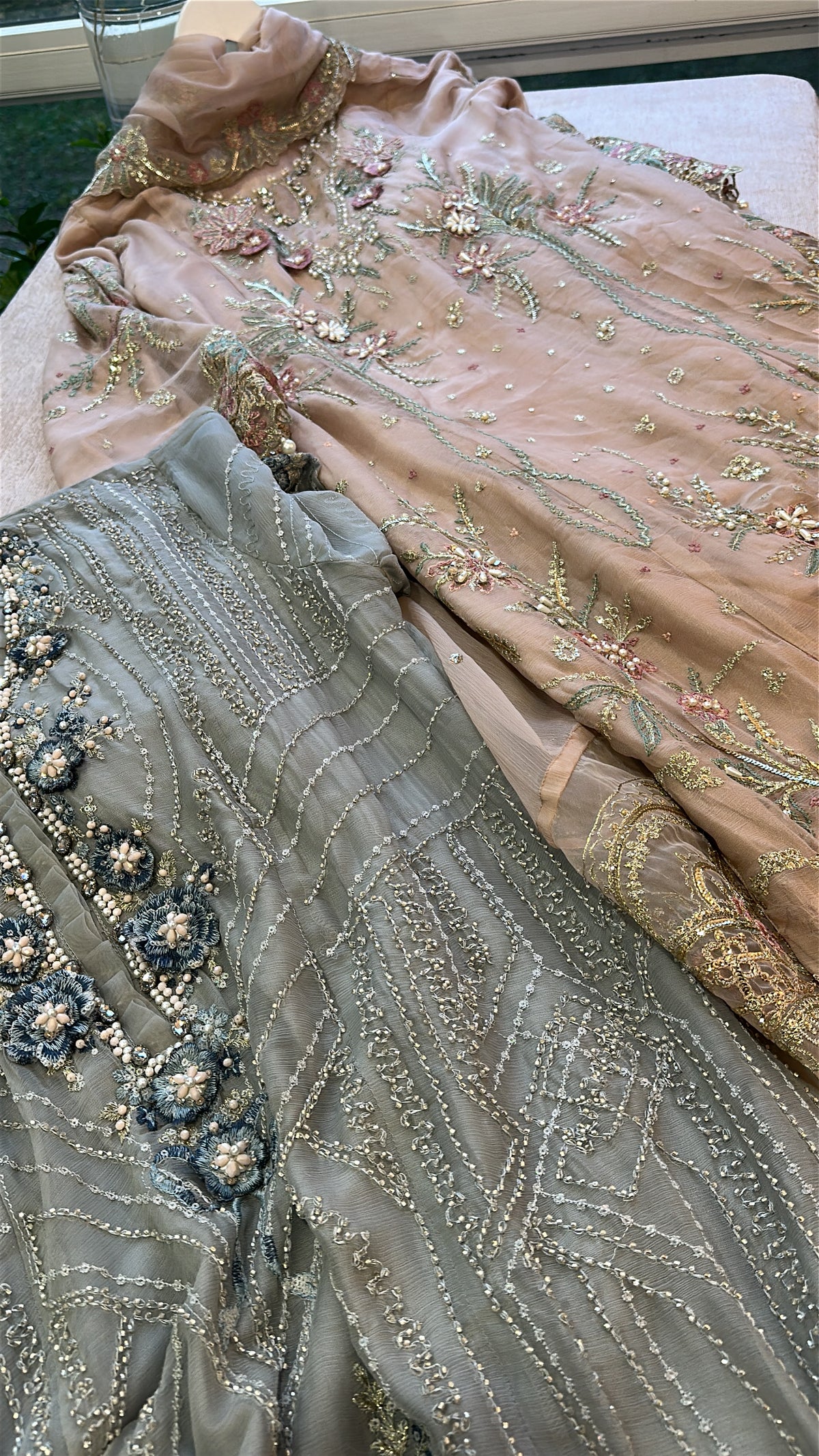 Gul Moti — Pearl Garden Chiffon 3-Piece Set