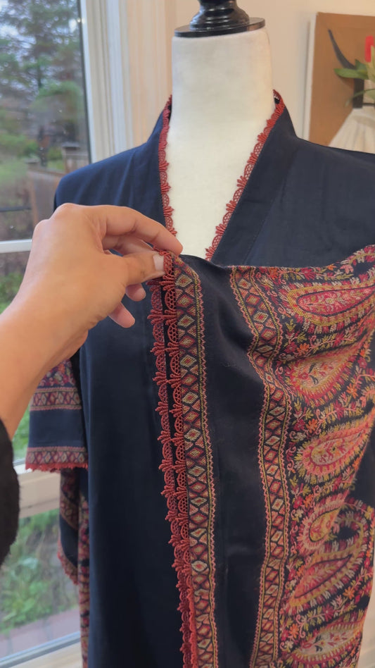 Neel-Raaz Kaftan – Midnight Tales in Thread