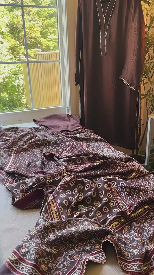 CINNAMON MEHR - Shimose Moonlight Silk