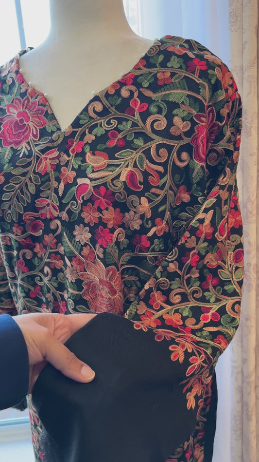 Zamurdé Noir – Heritage Shawl Shirt Series