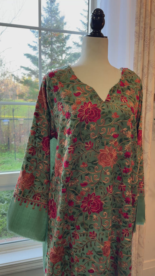 Mehr-e-Sabz – Heritage Shawl Shirt  Series