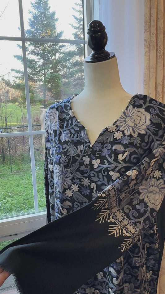 Samaa-e-Neel – Heritage Long Shirt Series