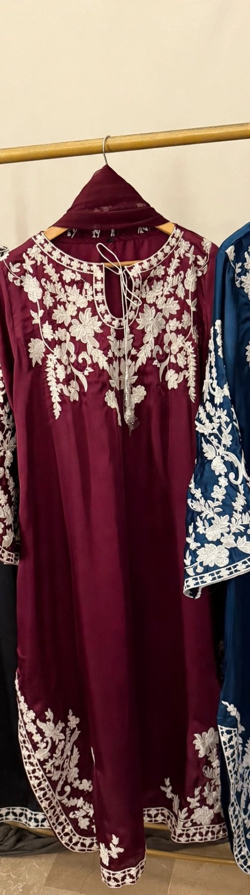 Raat ki Rani / Mulberry Silk — 3-Piece Set